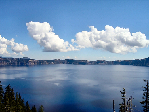 Crater Lake North Rim August 4, 2003